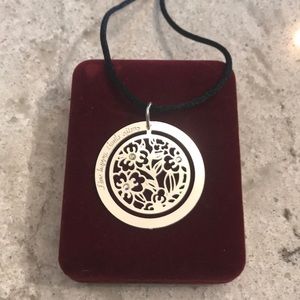 Live Happy, Smile Often pendant necklace